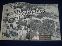 1950 ALFARATA JUNIATA COLLEGE YEARBOOK - HUNTINGDON PENNSYLVANIA - YB 391