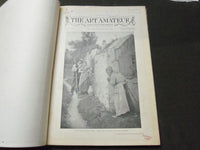1899-1900 ART AMATEUR MAGAZINE BOUND VOLUME - GREAT ILLUSTRATIONS - KD 3048