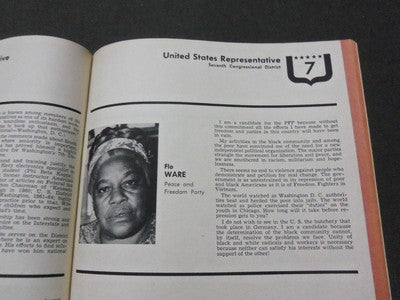 1968 OFFICIAL VOTERS PAMPHLET - UNITED STATES ELECTION - NIXON AGNEW - J 5207