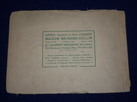 EARLY 1900'S BRUXELLES SOFTCOVER PHOTO ALBUM - BELGIUM SIGHTS - J 5536