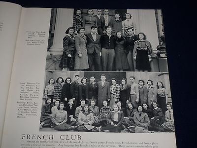 1941 HALCYON SWARTHMORE COLLEGE YEARBOOK - PENNSYLVANIA - NICE PHOTOS - YB 79