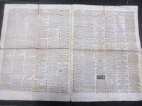 1832 -1837 COLUMBIAN CENTINEL NEWSPAPER LOT OF 4 ISSUES - BOSTON - NP 1344