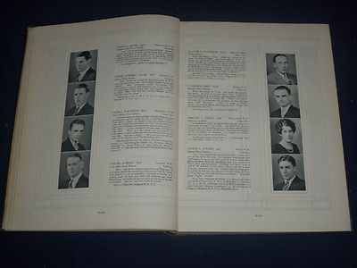 1929 THE GRANITE UNIVERSITY OF NEW HAMPSHIRE YEARBOOK - NICE PHOTOS - YB 244