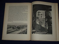1937 NEUNZIG JAHRE HAMBURN-AMERIKA LINIE GERMAN BOOK - PHOTOS - MAP - KD 1357