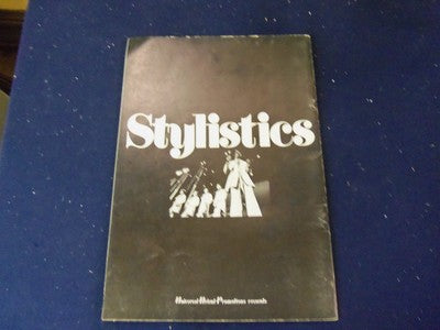 1975 STYLISTICS JAPANESE TOUR BOOK - GREAT PHOTOS - II 7891