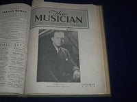 1936 JANUARY-DECEMBER THE MUSICIAN BOUND VOL NO. 41 - GREAT PHOTOS/ADS - KD 1762