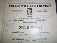1967-1977 PAPERMILL PLAYHOUSE (NEW JERSEY) PROGRAM LOT OF 8 - SIGNED - O 1970