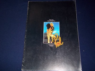 1978-79 ROD STEWART TOUR BOOK - BLONDES HAVE MORE FUN TOUR - JAPANESE - II 7948