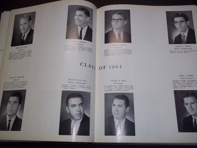 1964 SHIELD ST. MICHAEL'S COLLEGE YEARBOOK - WINOOSKI, VERMONT - PHOTOS - YB 314