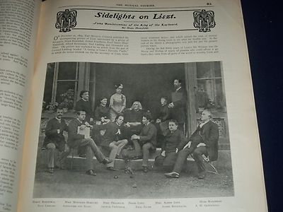 1904 APRIL 13 MUSICAL COURIER MAGAZINE - RUBY CUTTER SAVAGE COVER - ADS - J 1265