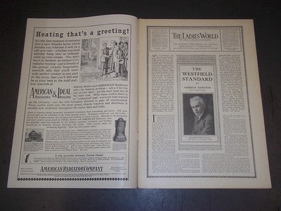 1914 FEBRUARY THE LADIES' WORLD MAGAZINE - GREAT PHOTOS AND ADS - SP 3067