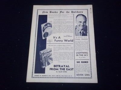 1943 DECEMBER THE TRAVEL MAGAZINE - BLACKOUT IN PARIS - II 2478