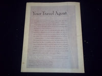 1940 JANUARY THE TRAVEL MAGAZINE - MIDWINTER ON EMERALD BEACH NASSAU - II 2479