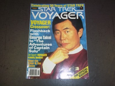 1996 NOVEMBER STAR TREK VOYAGER MAGAZINE - GEORGE TAKEI - II 2675