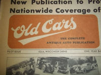 1971 OLD CARS NEWSPAPER LOT 4 - O 1669