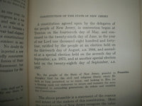 1925 DECLARATION OF INDEPENDENCE & CONSTITUTIONS OF US & NEW JERSEY BOOK- KD 781