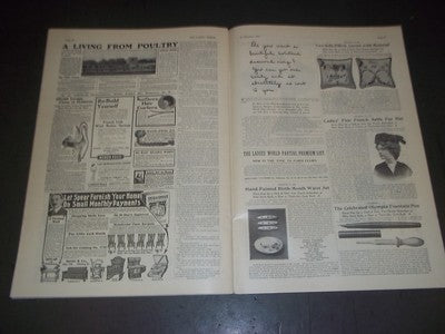 1910 NOVEMBER THE LADIES' WORLD MAGAZINE - GREAT PHOTOS AND ADS - SP 2989