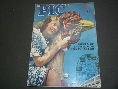 1938 JUL 26 PIC MAGAZINE - CONEY ISLAND - II 7450