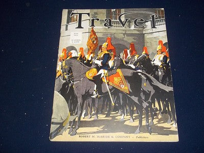 1935 MAY TRAVEL MAGAZINE - HORSE GUARDS - II 1935