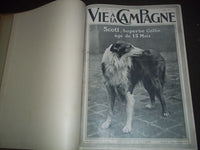 1912 JAN-JUN VIE A LA CAMPAGNE MAGAZINE VOLUME - FRENCH - NICE COVERS - KD 972