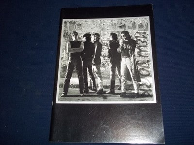 1990 LOU REED TOUR BOOK - NEW YORK TOUR - JAPANESE - II 7626