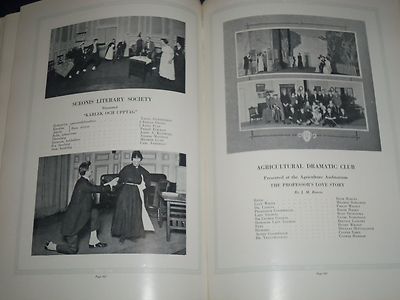 1922 THE GOPHER UNIVERSITY OF MINNESOTA YEARBOOK - PHOTOS - YB 150