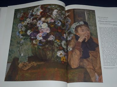 1985 IMPRESSIONIST AND POST-IMPRESSIONIST PAINTINGS HARDCOVER BOOK - KD 1590