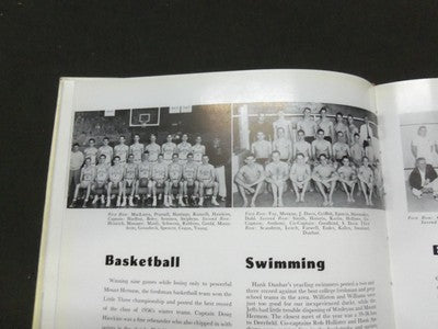 1953 THE OLIO AMHERST COLLEGE YEARBOOK - MASSACHUSETTS - GREAT PHOTOS - YB 309