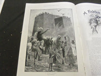 1897 FEBRUARY 13 ILLUSTRATED LONDON NEWS MAGAZINE - INDIAN FAMINE - WR 1495A