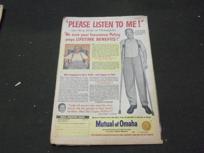 1955 SEPTEMBER 11 NY NEWS COLOROTO MAGAZINE SECTION - MALA POWERS - II 4131