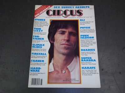 1977 SEPTEMBER 29 CIRCUS MAGAZINE - KEITH RICHARDS - II 4392