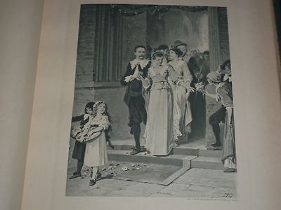 1902 ICH BIN BEI EUCH ALLE TAGE GERMAN BOOK - GREAT ENGRAVINGS - KD 1515