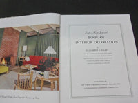 1954 LADIES' HOME JOURNAL BOOK OF INTERIOR DECORATION - BY LIZ HALSEY - KD 1870E