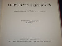 LUDWIG VAN BEETHOVEN BICENTENNIAL EDN.1770-1970 BOOK - ILLUSTRATIONS - KD 2454