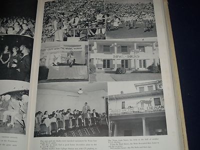 1948 THE CACTUS UNIVERSITY OF TEXAS YEARBOOK - BOBBY LAYNE - TOM LANDRY - YB 222
