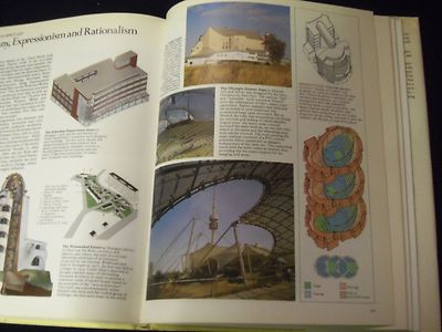 1975 GREAT ARCHITECTURE OF THE WORLD STONEHENGE TO 20TH CENTURY BOOK - KD 2183