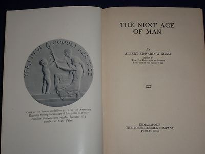 1923-1927 ALBERT EDWARD WIGGAM VOLUME LOT OF 3 - FAMILY TREE - PHOTOS - KD 797B