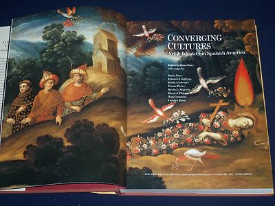 1996 CONVERGING CULTURES ART IN SPANISH AMERICA HARDCOVER BOOK - KD 1585