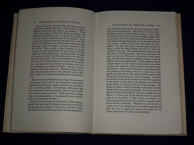1909 THE INAUGURATION OF ERNEST FOX NICHOLS SOFTCOVER BOOK - DARTMOUTH - KD 1735