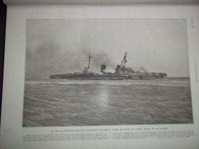 1915 FEB-JUL L'ILLUSTRATION MAGAZINE BOUND VOLUME - LUSITANIA SUNK - KD 724Q