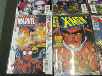 MARVEL COMIC LOT OF 11 DIFFERENT ISSUES - X-MEN - HULK - THUNDERBOLTS - O 2037