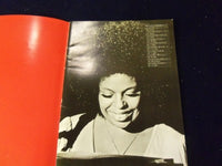1975 ROBERTA FLACK JAPANESE TOUR BOOK - GREAT PHOTOS - II 7892