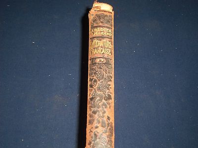 1924 HISTOIRE DE LA LITTERATURE FRANCAISE ILLUSTREE FRENCH VOLUME NO 2 - KD 1267