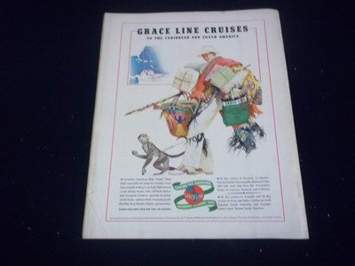 1941 JULY THE TRAVEL MAGAZINE - LAUGH CLOWN LAUGH - II 2464
