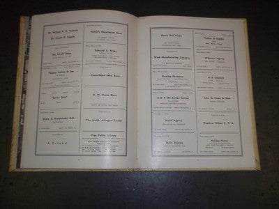 1949 CHRYSALIS NORTH ARLINGTON HIGH SCHOOL YEARBOOK - NICE PHOTOS - YB 617