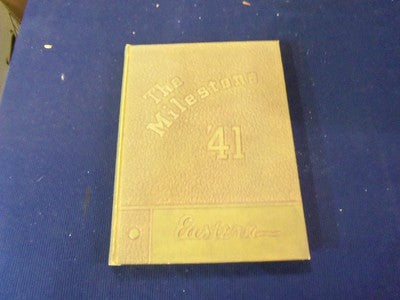 1941 EASTERN KENTUCKY STATE TEACHERS COLLEGE YEARBOOK - MILESTONE - YB 201
