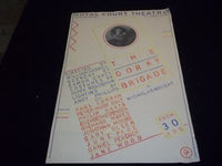 1982 THE GORKY BRIGADE ROYAL COURT THEATER POSTER STARRING PAUL CURRAN - P 152