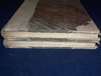 1908-1910 SCHOOL JOURNAL BOUND VOLUME LOT OF 2 - VOL 76+77 - NICE ADS - KD 726E