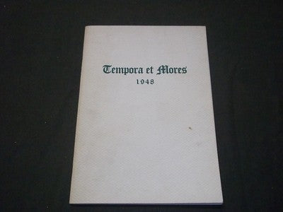 1948 TEMPORA ET MORES HARTRIDGE GIRLS SCHOOL YEARBOOK NEW JERSEY - YB 635