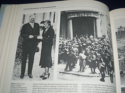 1988 ILLUSTRATED HISTORY OF THE UNITED STATES BOOK BY SHERRY MARKER - KD 982